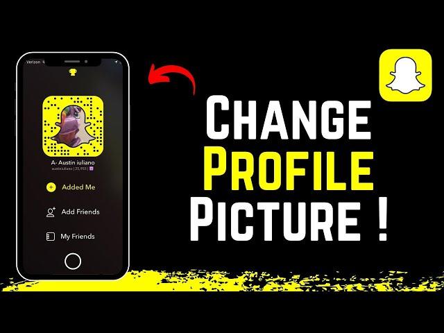 How To Change Snapchat Profile Picture !