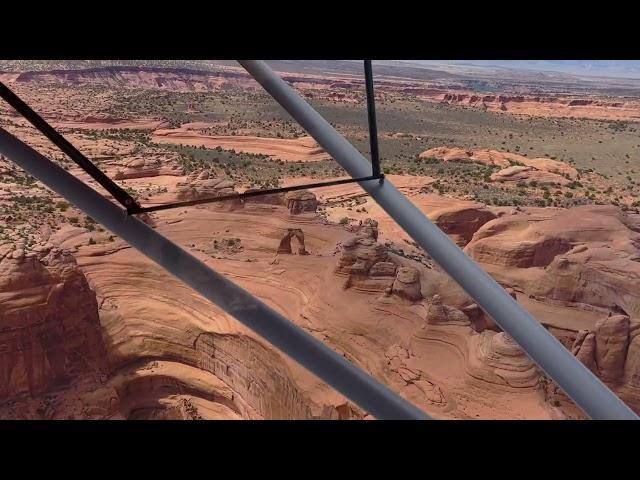 Delicate Arch flyby - Arches National Park Utah