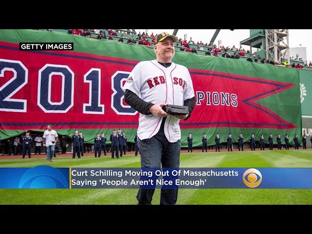 Curt Schilling Moving Out Of Massachusetts, Because People Aren't Nice Enough