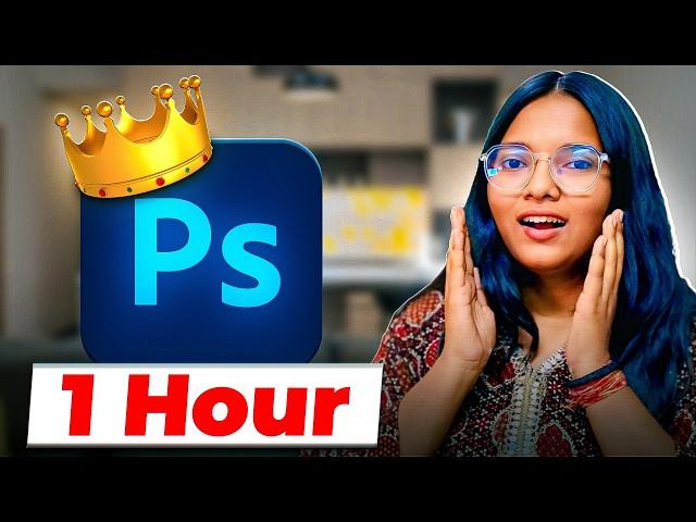 Learn Photoshop in 60 Minutes | Photoshop Tutorial for Complete Beginners