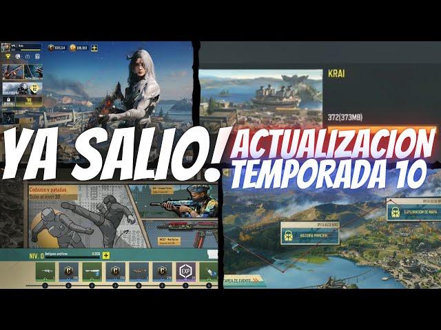 CORRE YA!! SALIO ACTUALIZACION TEMPORADA 10 ANIVERSARIO! | COD Mobile | Rido