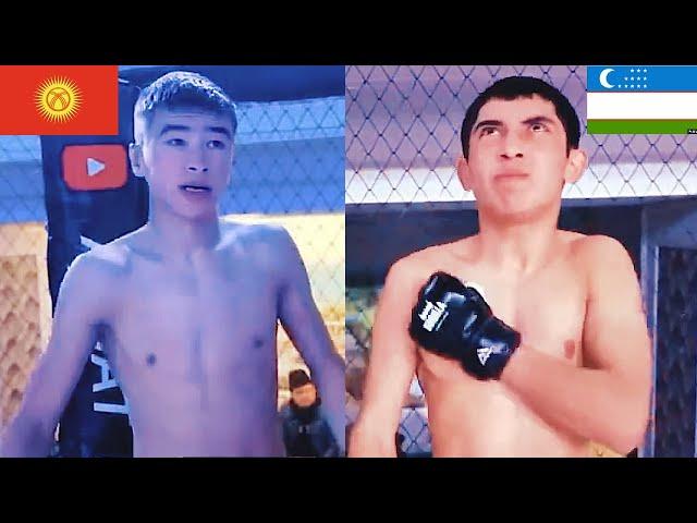 UZBEKISTAN-KYRGYZSTAN Авазбек Гайбулаев (UZ) vs Алмаматов Бекмурза (KGZ) AYBAT fighting championship