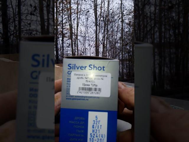 Тест патронов Главпатрон silver shot  32 г.