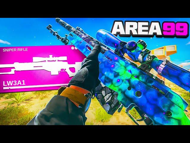 the BEST LW3A1 FROSTLINE SNIPER RIFLE CLASS SETUP on Warzone! (Area 99)