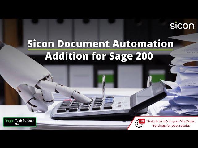 Sicon Document Automation Product Overview