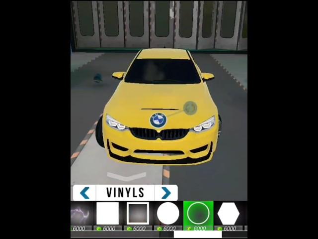 BMW Logo short tutorial in car parking multiplayer #youtubeshorts