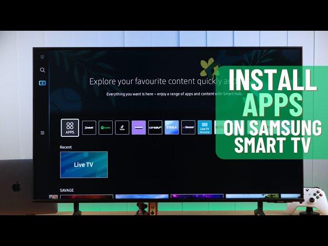 Samsung Smart TV: How to Download and Install Apps! [Step by Step]