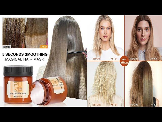 PURC Hair Masks Hair Care Cream,hair masks,best hair rebounding cream,hair steam pack,hair repair