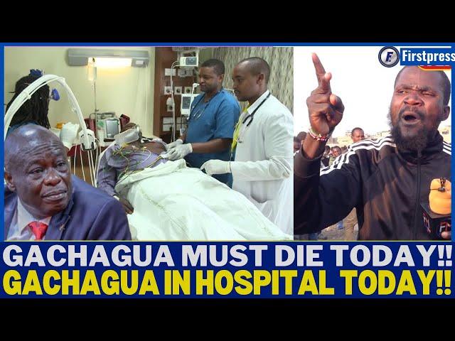 Hilarious Nuru Okanga Reacts on Gachagua being Rushed to Hospital In Critical Condition