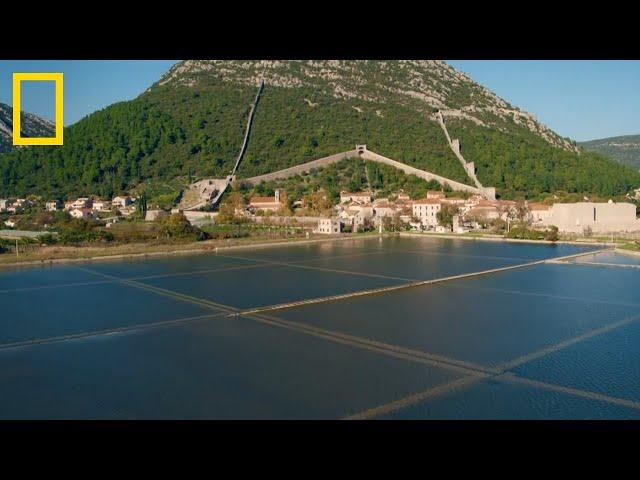 Ston | Europa iz zraka | National Geographic Croatia