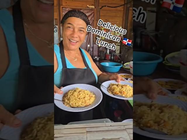 Dominican Lunch - Macao Beach Punta Cana #puntacana #dominicanrepublic #food #macao