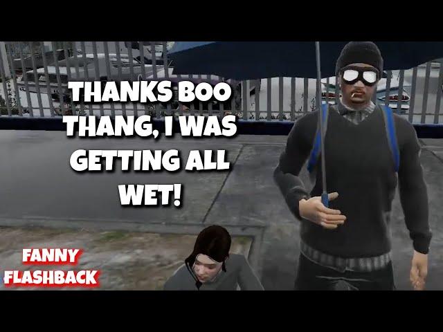 Ming protects his boo thang Fanny from the rain! #145  | Fanfan | NoPixel | GTA RP