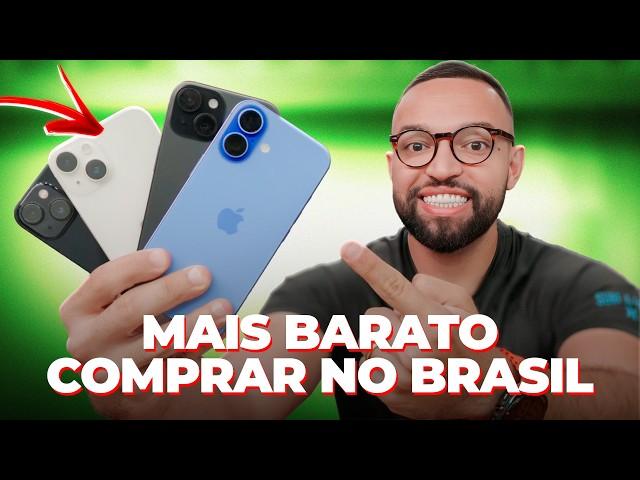 Esses iPHONES estão MAIS BARATOS no BRASIL do que em Miami! (EUA)