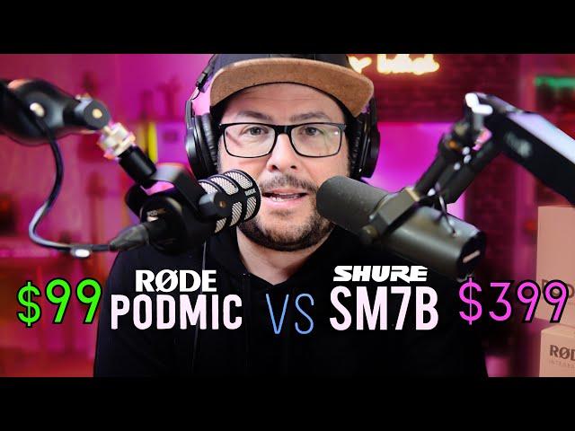 Rode Podmic vs Shure SM7b... which sounds better?