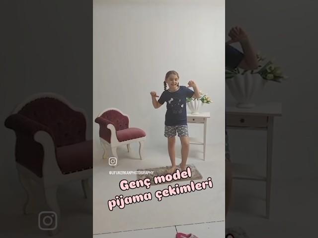 Pijama Çekimi, Genç model pijama çekimleri