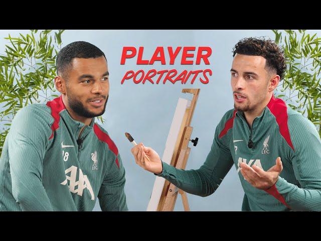  'Cody can you help me?!' | Player Portraits with Curtis Jones & Cody Gakpo | Liverpool FC