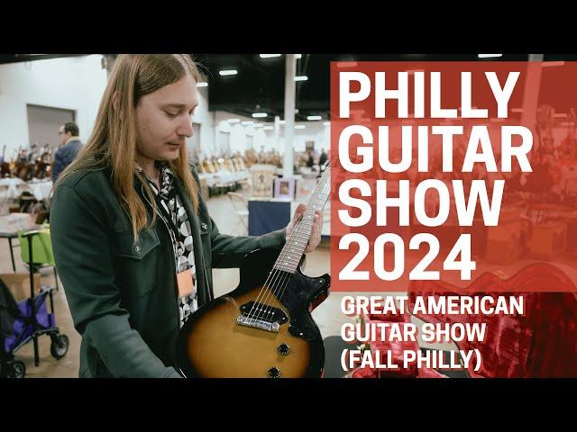 Fall Philly 2024 was our BUSIEST Guitar Show!