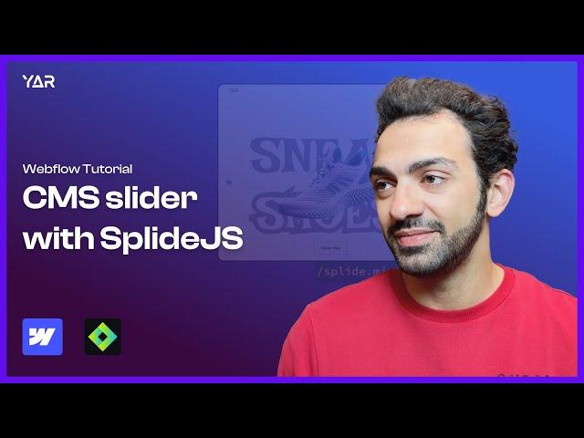 Easy Webflow CMS Slider with SplideJS: Step by Step Tutorial