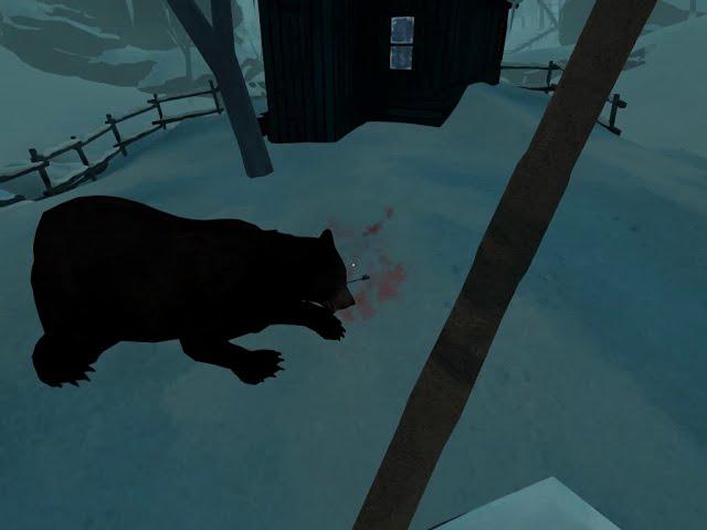 Еще один вариант моментально убить медведя. (Лук, один выстрел) [The Long Dark]