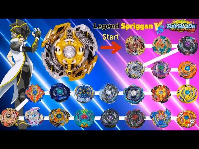 【Legend Spriggan VS ALL Beyblade Burst God marathon】 ベイブレードバースト神 베이블레이드 버스트 갓