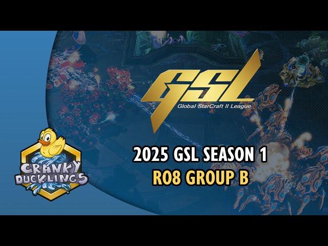 2025 GSL Season 1: Ro8 Group B with @Light_VIP | Replay Cast Ft Maru, Reynor, Classic & GuMiho!