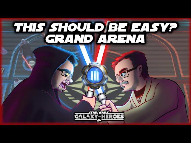 A Very Easy(?) Round of Grand Arena!!  Star Wars Galaxy of Heroes