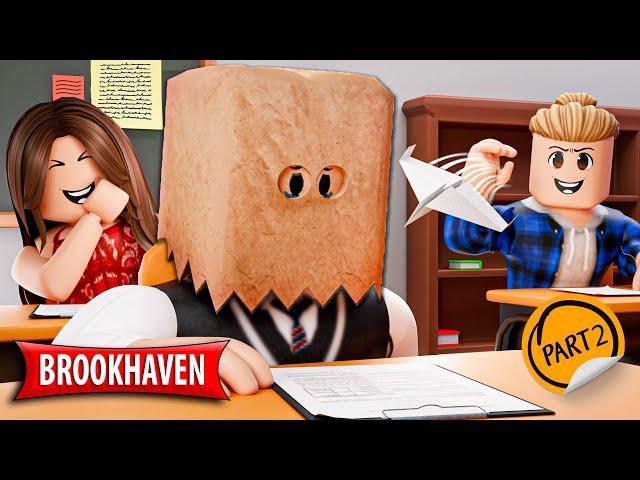 Boy Won’t Show His Face In School, EP 2 | brookhaven rp animation| brookhaven rp animation