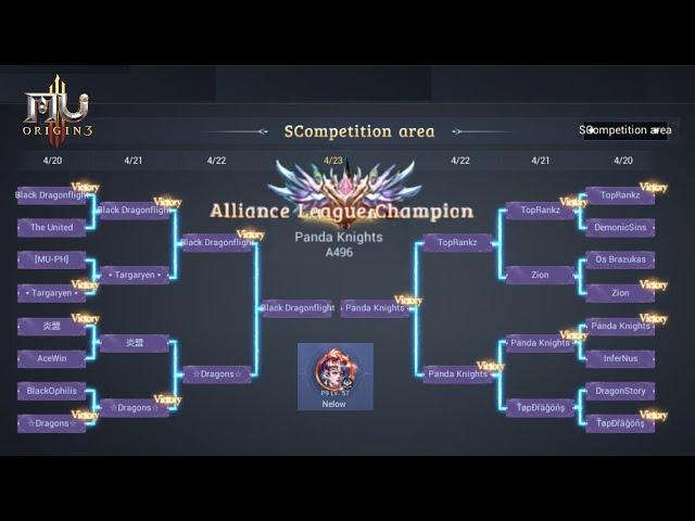 MU Origin 3 | Alliance League S6 Final Match - Panda Knights VS Black Dragonflight (04/23/2024)