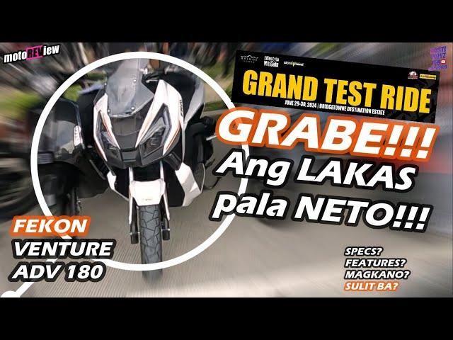 GRAND TEST RIDE FEKON VENTURE ADV 180 l VENTURE ADV 180 PRICE l VENTURE ADV 180 REVIEW l motoREView