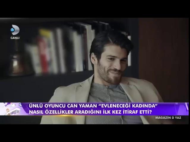 Can Yaman Kendi İle İlgili Açıklamaları Yaparken Kolay Biri Değilimki Kolay Aşık Olayım