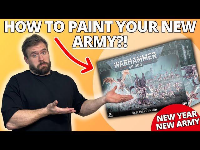 Top 3 Tips On How To Paint Your New Army | New Year New Army