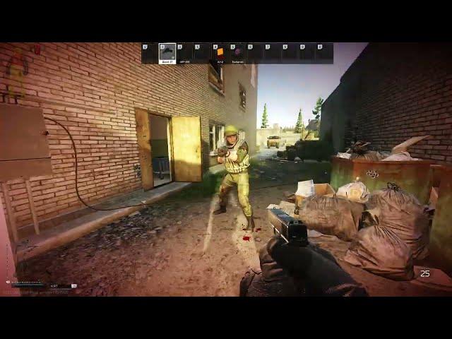 Tarkov Raid 12: Reserve with a MP-153