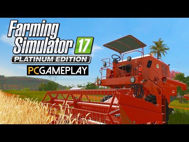 Farming Simulator 17 Platinum Edition Gameplay (PC HD)