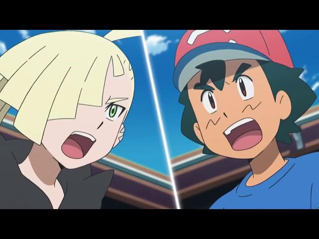 Ash vs Gladion Final Round Pokemon Sun and Moon Episode 139 English Dub