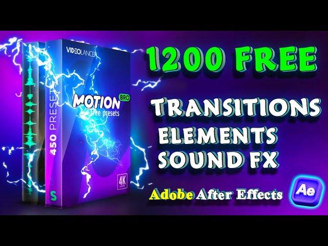 Free Motion Bro Presets & Transitions for after effects 2023 Download Now after effects tutorial