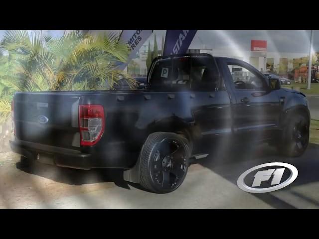 2013 Ford Ranger with custom rims 22 inch KMC Rockstars