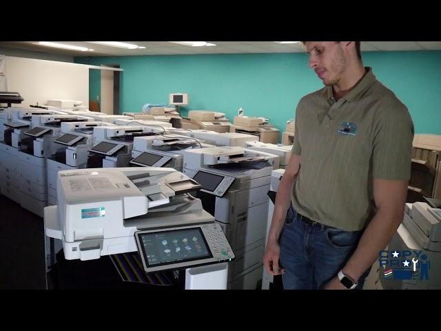 Accessing Service Mode on a Canon imageRunner ADVANCE Series Model