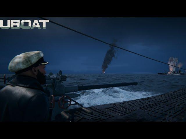 UBOAT Подводная Лодка VII-B@VirtualGamesPlay 4K