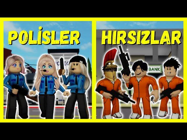 BANKA SOYGUNCULARIPOLİS ECE KOVALAMACADA‍️ROBLOX BrookhavenRP