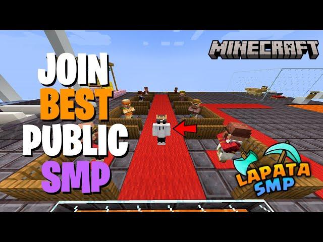  Join Best Lifesteal Public Smp Server For Minecraft  | Java + PE | 24/7 Online | Free To Join 