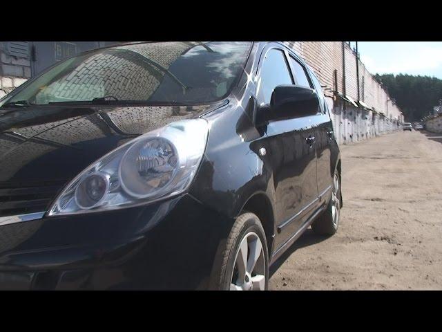 Nissan Note до и после полировки и немного про ремонт бампера