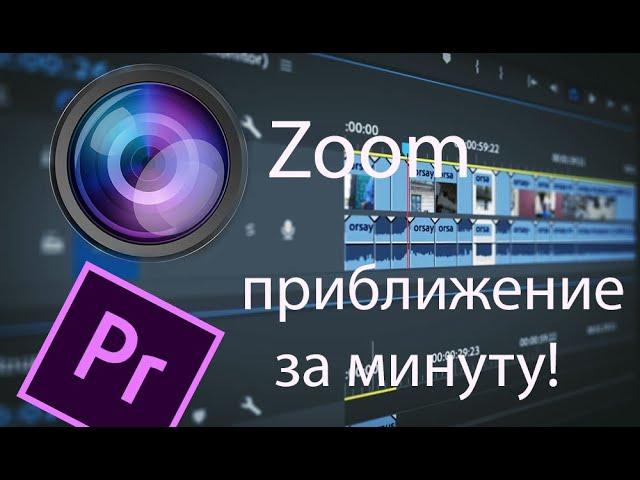 Zoom In Эффект (ПРИБЛИЖЕНИЕ ВИДЕО) урок за 1 минуту!