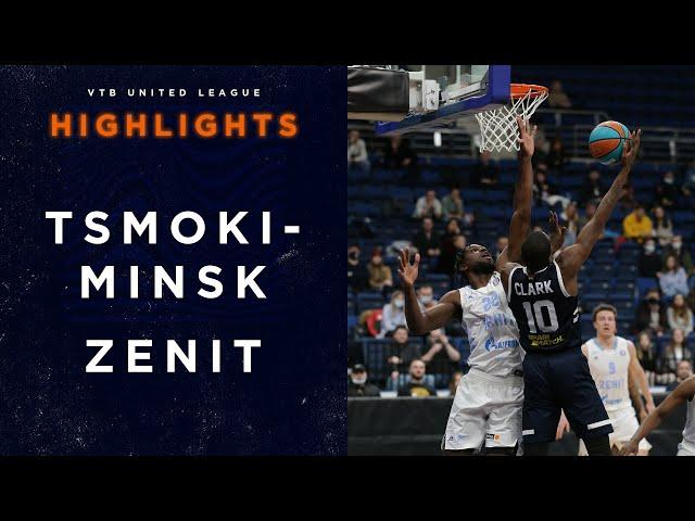 Tsmoki-Minsk vs Zenit Highlights February, 17 | Season 2021-22