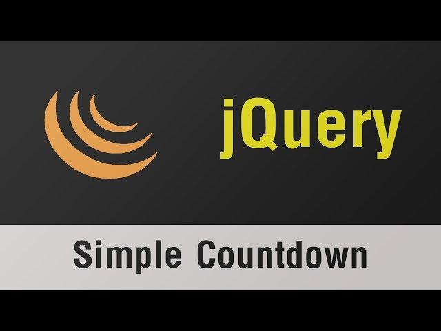 jQuery Arabic Tutorials - How To Create Simple Countdown With SetInterval