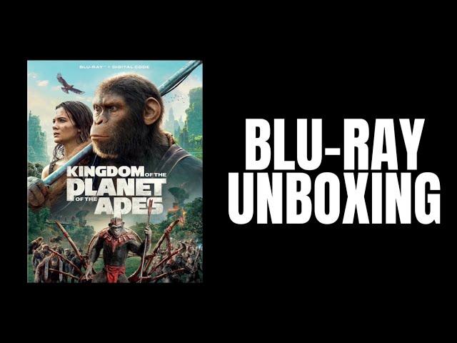 KINGDOM OF THE PLANET OF THE APES - BLU-RAY UNBOXING | Lukegoldstonofficial