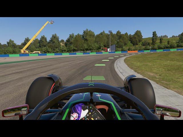 How to become faster using no racing line on F1 24