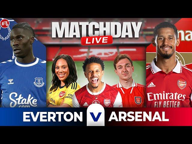 Everton vs Arsenal | Match Day Live