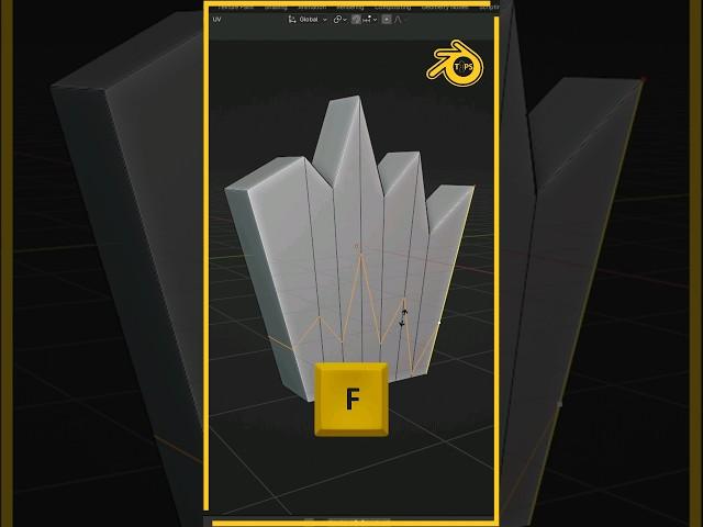Blender.Tip: Change the Loop Cut Form. #3d #blender #3danimation #blender3d #animation #satisfying