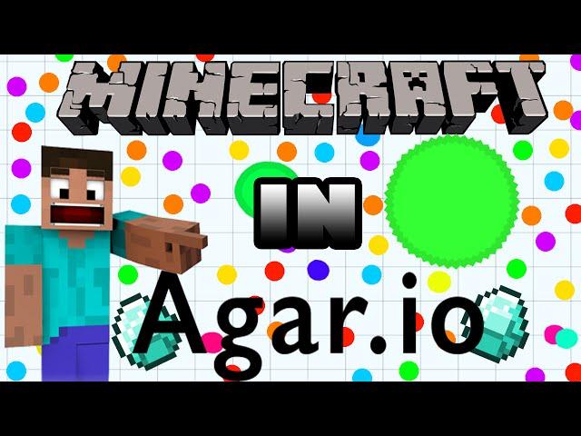 MINECRAFT IN AGARIO! (agar.io animation)