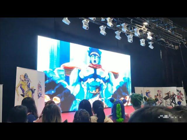 Everyone React to Jojo Op on Anime Expo